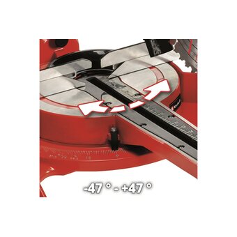  Пила торцовочная Einhell TC-SM 2534/1 Dual (4300395) 
