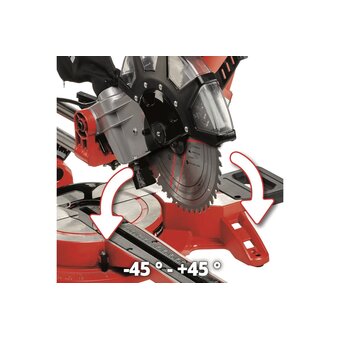  Пила торцовочная Einhell TC-SM 2534/1 Dual (4300395) 