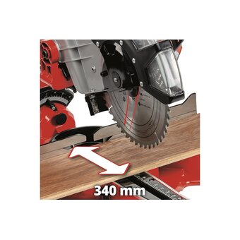  Пила торцовочная Einhell TC-SM 2534/1 Dual (4300395) 