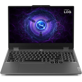  Ноутбук Lenovo LOQ 15IRX9 (83DV00GBRK) Core i5-13450HX/16Gb/SSD512Gb/RTX4050 6Gb/15.6"/IPS/FHD/NoOS/grey 