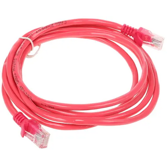  Патч-корд UTP Cablexpert PP12-2M/RO кат.5e, 2м, литой, многожильный розовый 