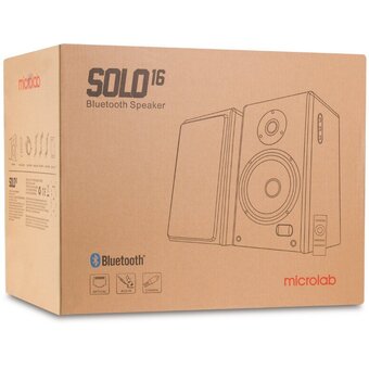  Компьютерные колонки MICROLAB Solo 16 черный 