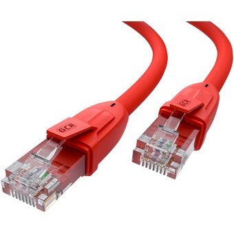  Патч-корд Greenconnect GCR-52389 прямой 2.0m UTP кат.6, красный 