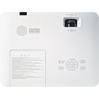  Проектор Cactus CS-S2.WT 3LCD 40000Lm LS 4000Lm ANSI (1024x768) 15000:1 ресурс лампы:10000часов 1xUSB typeA 2xHDMI 4.7кг 