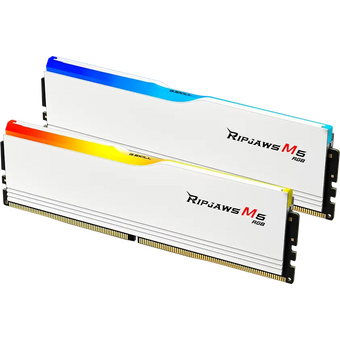  ОЗУ G.SKILL Ripjaws M5 RGB (F5-6400J3239G16GX2-RM5RW) 32GB (2x16GB) DDR5 6400MHz CL32 (32-39-39-102) 1.4V / White 