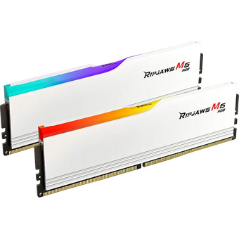 ОЗУ G.SKILL Ripjaws M5 RGB (F5-6400J3239G32GX2-RM5RW) 64GB (2x32GB) DDR5 6400MHz CL32 (32-39-39-102) 1.4V / White 