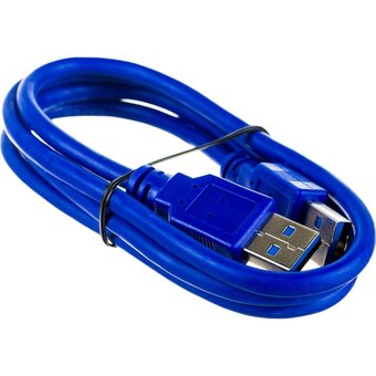  Кабель Gembird Cablexpert CCP-USB3-AMAM-1M Pro, AM/AM, 1м, экран, синий 