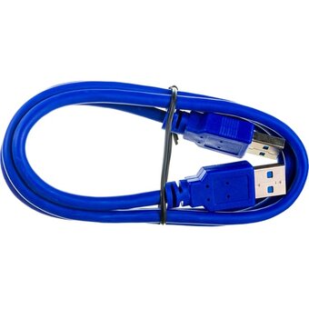  Кабель Gembird Cablexpert CCP-USB3-AMAM-1M Pro, AM/AM, 1м, экран, синий 