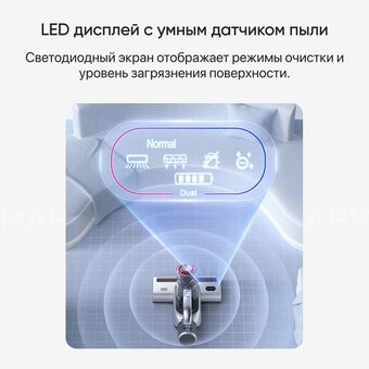  Пылесос ручной JIMMY BD7 Pro, серебристый/розовый 