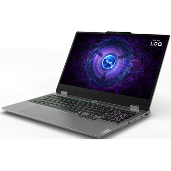  Ноутбук Lenovo LOQ 15IAX9 (83GS00ENRK) Core i5-12450HX/16Gb/SSD512Gb/RTX4060 8Gb/15.6"/IPS/FHD/NoOS/grey 
