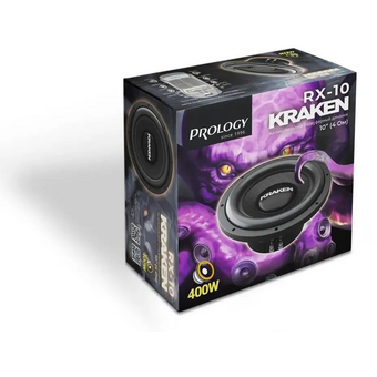  Сабвуфер автомобильный Prology RX-10 Kraken 200Вт пассивный (25см/10") 