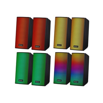  Колонки DEFENDER Spitfire 6Вт (65047) BT/light, питание от USB 
