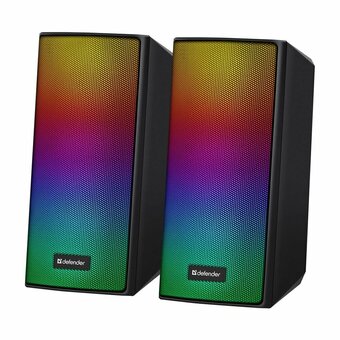  Колонки DEFENDER Spitfire 6Вт (65047) BT/light, питание от USB 
