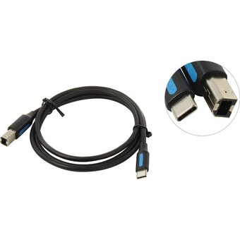  Кабель Vention CQUBF USB 2.0 Type C M/BM 1м 