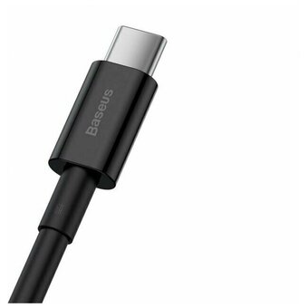  Дата-кабель Baseus Superior (CATYS-01) Fast Charging USB to Type-C 66W 1m Black 