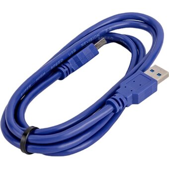  Кабель Gembird Cablexpert CCP-USB3-AMAM-6 Pro, AM/AM, 1.8м, экран, синий 