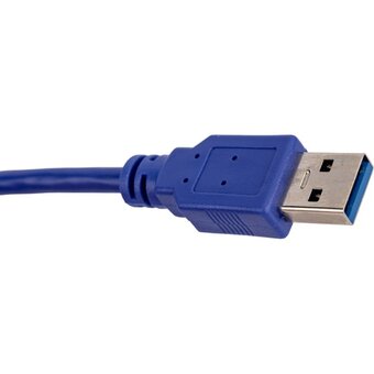  Кабель Gembird Cablexpert CCP-USB3-AMAM-6 Pro, AM/AM, 1.8м, экран, синий 