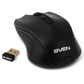  Беспроводная мышь SVEN RX-400W чёрная 
