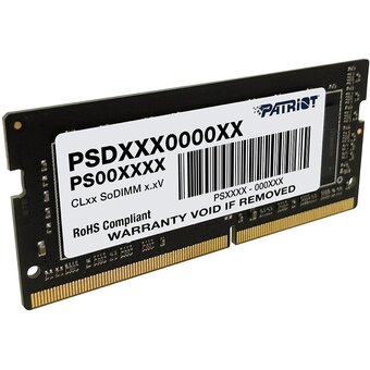  ОЗУ PATRIOT Signature Line PSD48G26662S DDR4 8Гб 8Гбх1 2666 МГц 1.2 В черный 