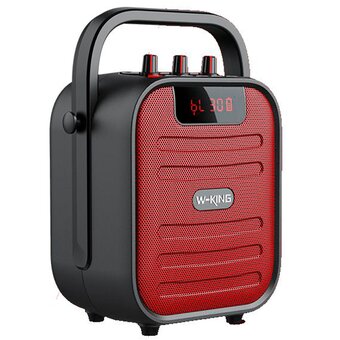  Портативная колонка W-King T5+ (красный) 