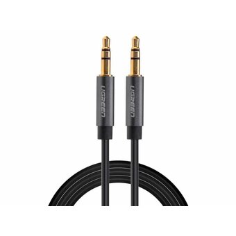  Кабель UGREEN AV119 10735 3.5mm Male to 3.5mm Male Cable 2m Black 