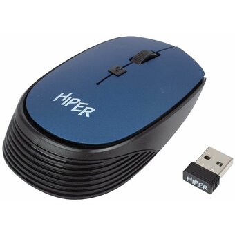  Мышь беспроводная HIPER HOMW-083 1600dpi, синий 