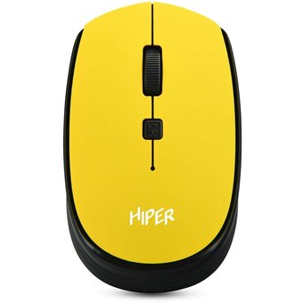  Мышь беспроводная HIPER HOMW-085 1600dpi, желтый 