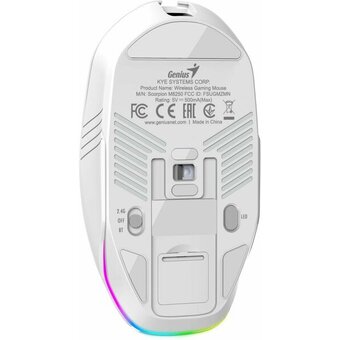  Мышь беспроводная Genius Scorpion M58250 white 