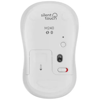  Мышь Logitech M240 Wireless Mouse 910-007079 Silent White 