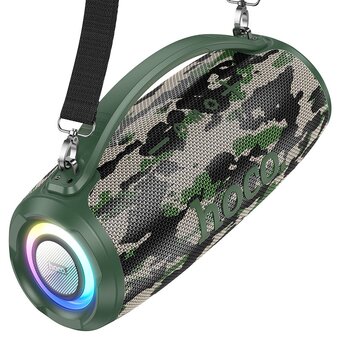  Портативная колонка HOCO HA4 Surge outdoor BT speaker зеленый камуфляж 