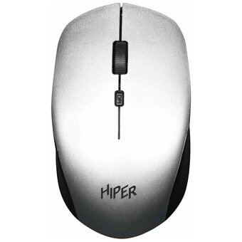  Мышь беспроводная HIPER HOMW-092 1600dpi, серый 