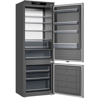  Встраиваемый холодильник Weissgauff WRKI 1970 Total NoFrost Inverter Premium EcoFresh Inox 