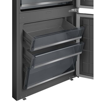  Встраиваемый холодильник Weissgauff WRKI 1970 Total NoFrost Inverter Premium EcoFresh Inox 