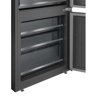  Встраиваемый холодильник Weissgauff WRKI 1970 Total NoFrost Inverter Premium EcoFresh Inox 