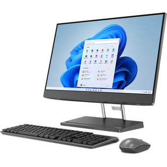  Моноблок Lenovo IdeaCentre 5 24IAH7 (F0GR00AERU) i5-13500H 8Gb SSD 512Gb Intel UHD Graphics 23.8 FHD IPS BT Cam No OS Серый 