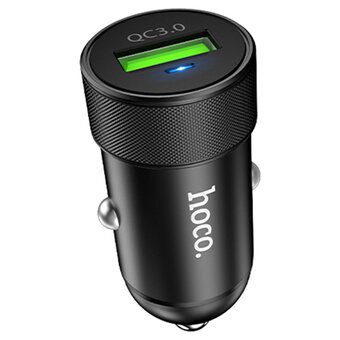  АЗУ HOCO Z32 Speed Up single port QC3.0, black 