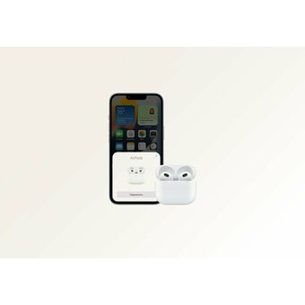  Гарнитура вкладыши Apple AirPods 3 A2565,A2564,A2566 MME73ZA/A белый 