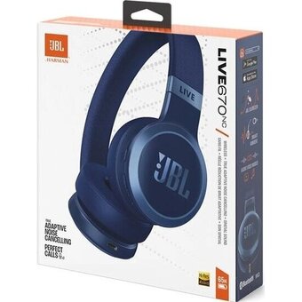  Наушники JBL Live 670 NC JBLLIVE670NCBLU синий 