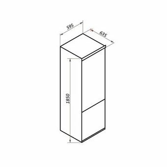  Холодильник MAUNFELD MFF185NFB Inverter 