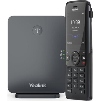  Телефон SIP Yealink W78P черный 