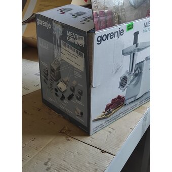  УЦ Мясорубка Gorenje MG2502SJX серебристый (Б/У, Замена электродвигателя и платы, ПУ) 