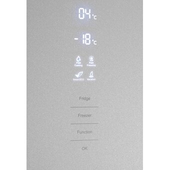  Холодильник MAUNFELD MFF185NFS Inverter 