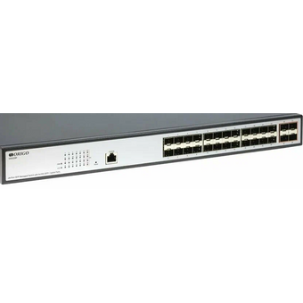  Коммутатор управляемый Origo OS3228F OS3228F/A1A (L3) 24x1Гбит/с 4x10Гбит/с 24SFP 4SFP+ 
