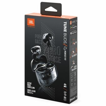  Наушники JBL JBLTBUDSGBLK черные 