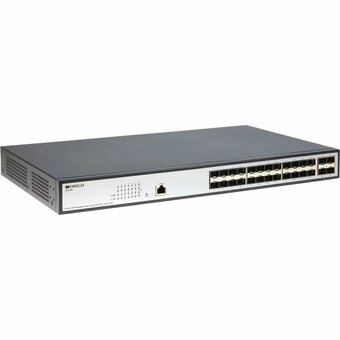  Коммутатор управляемый Origo OS3228F OS3228F/A1A (L3) 24x1Гбит/с 4x10Гбит/с 24SFP 4SFP+ 