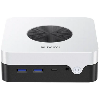  Неттоп Chuwi LarkBox X (CWI556P) Intel N-series N100(0.8Ghz) 12288Mb 512SSDGb Intel UHD Graphics BT WiFi Black+White Win11Pro 