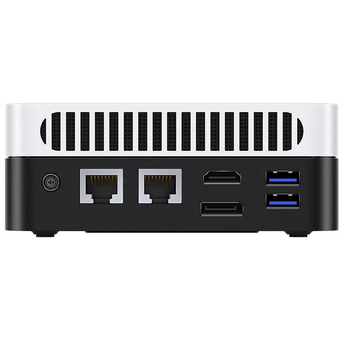  Неттоп Chuwi LarkBox X (CWI556P) Intel N-series N100(0.8Ghz) 12288Mb 512SSDGb Intel UHD Graphics BT WiFi Black+White Win11Pro 
