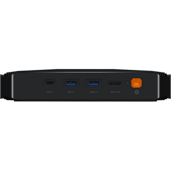  Неттоп Chuwi HeroBox (CWI527P) Intel N-series N100(0.8Ghz) 8192Mb 256SSDGb Intel UHD Graphics 600 BT WiFi Black Win11Pro 