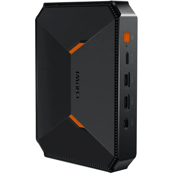  Неттоп Chuwi HeroBox (CWI527P) Intel N-series N100(0.8Ghz) 8192Mb 256SSDGb Intel UHD Graphics 600 BT WiFi Black Win11Pro 