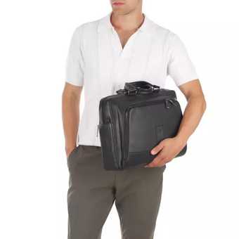  Сумка для ноутбука Piquadro Carl CA6025S129/N черный натур.кожа 
